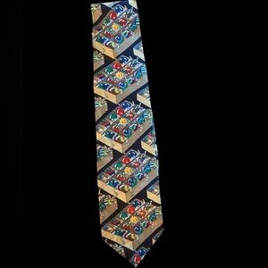 Festive Christmas Ornaments Men's Tie